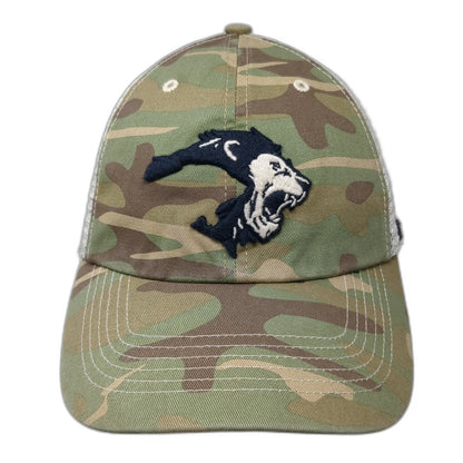 '47 Brand Baseball Cap Green Camo One Size Mesh Back OHT Panther Fitted Hat