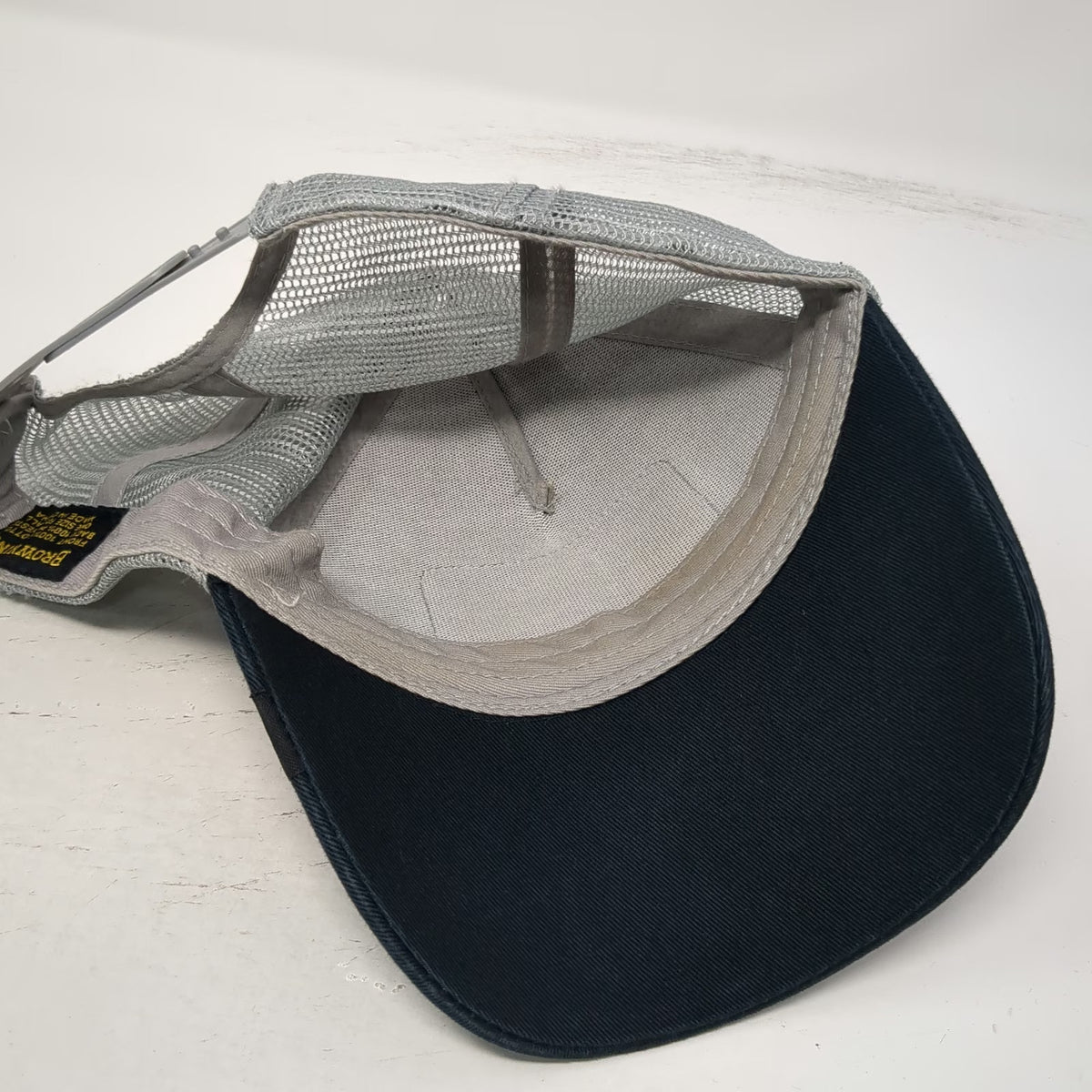 Browning Trucker Hat Pink Black Gray One Size Buckmark Logo Patch Mesh Back Hat