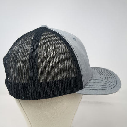Richardson Trucker Hat Gray One Size LTC Lawrence Tractor Co Model 112 Snapback
