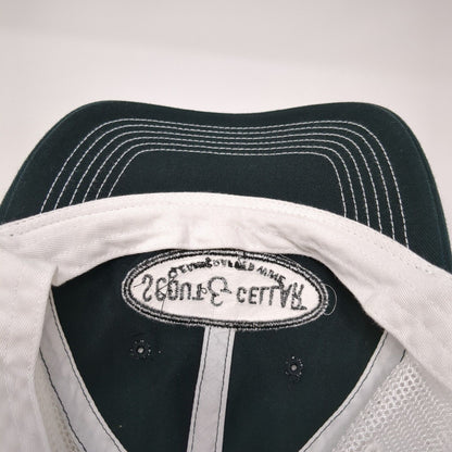 Scout & Cellar Strapback Trucker Hat Black One Size Mesh Back District