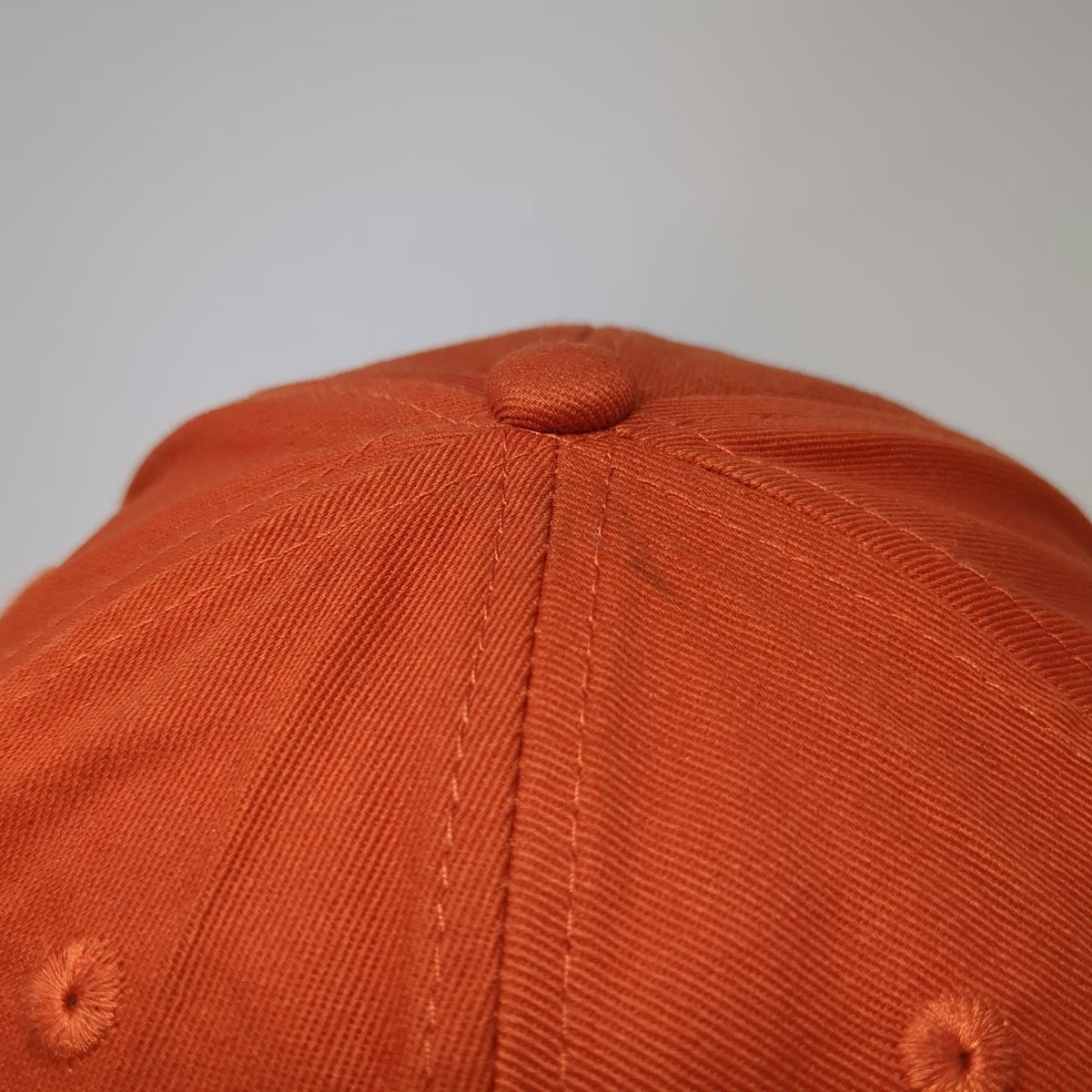 K-Products Graybar Baseball Cap Orange One Size Strapback Embroidered Logo Hat