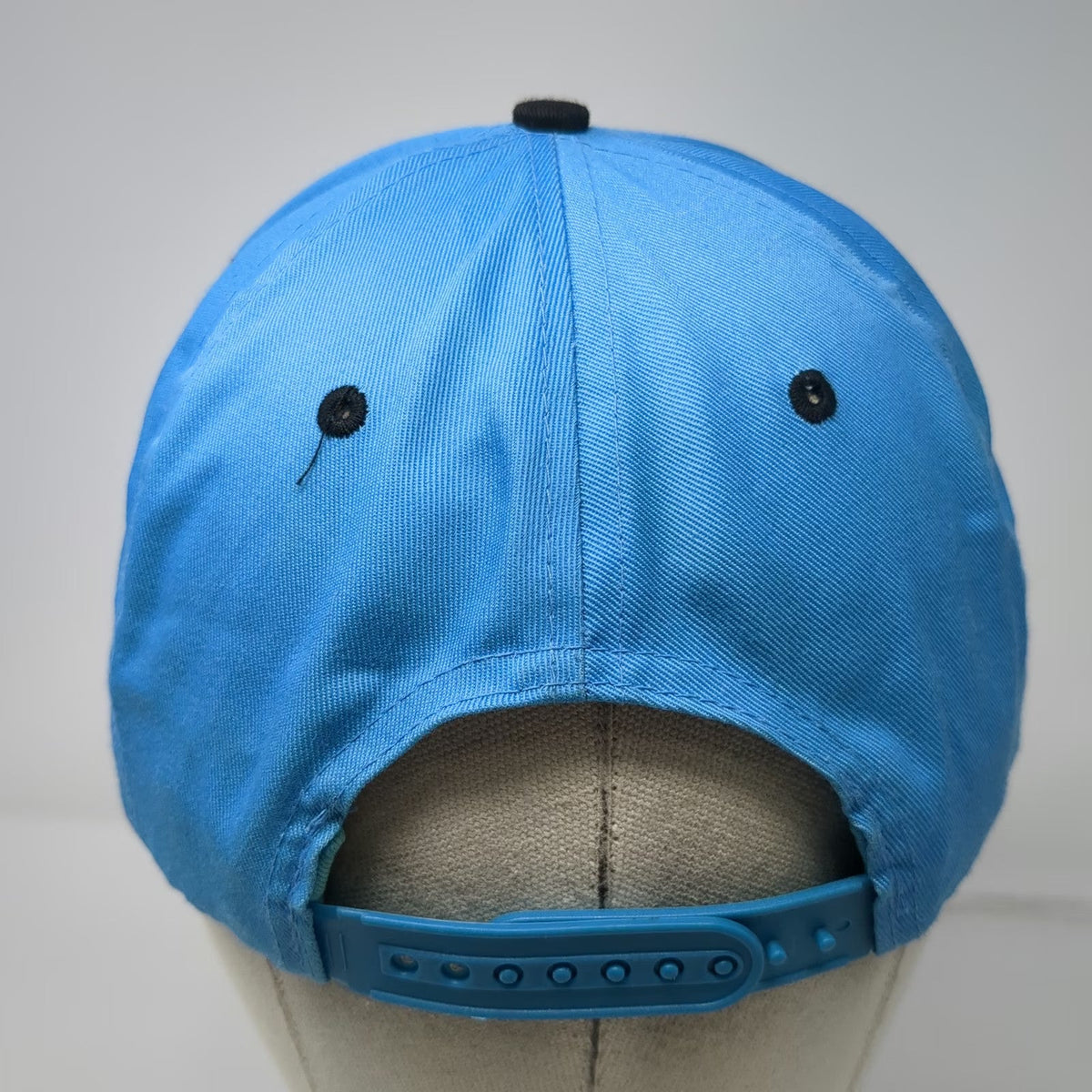 Cameron Sports Snapback Blue Black One Size Green Underbrim Caveman Graphic Hat
