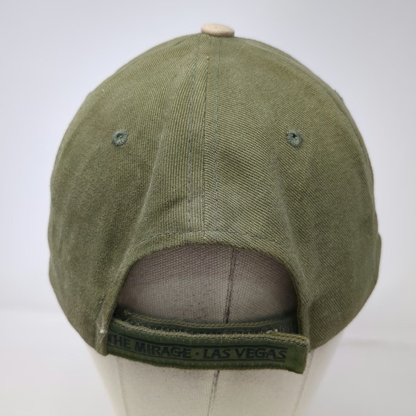 Mirage Las Vegas Baseball Cap Green One Size Siegfried & Roy White Tiger Hat
