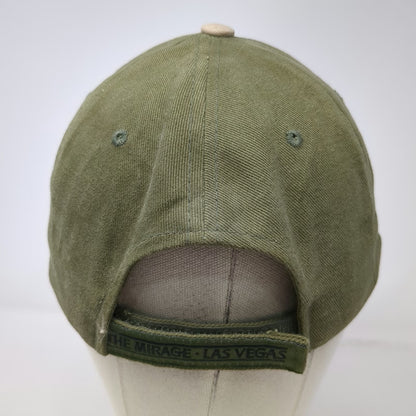 Mirage Las Vegas Baseball Cap Green One Size Siegfried & Roy White Tiger Hat