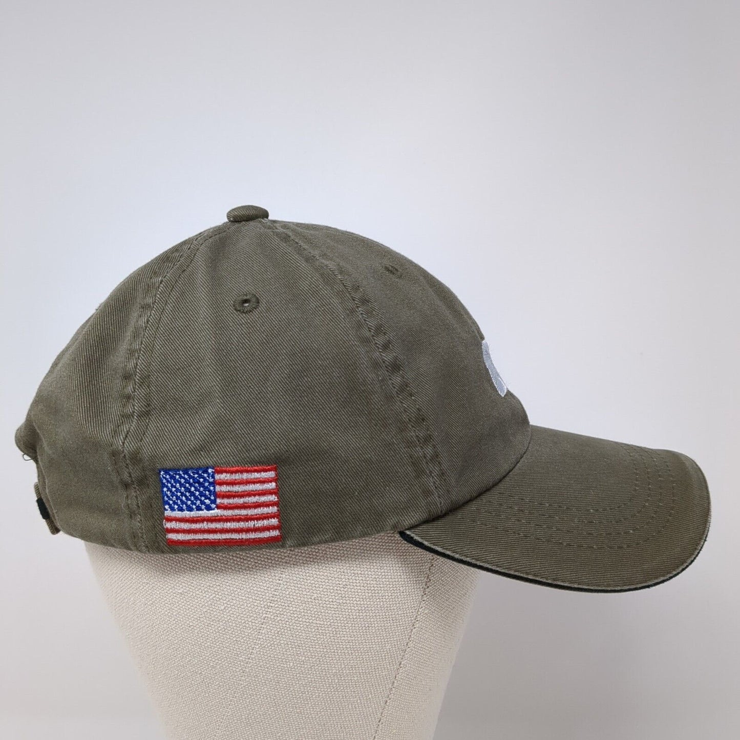 Qti Sensing Solutions Strapback Hat Brown OS Adjustable Patriotic Port Authority