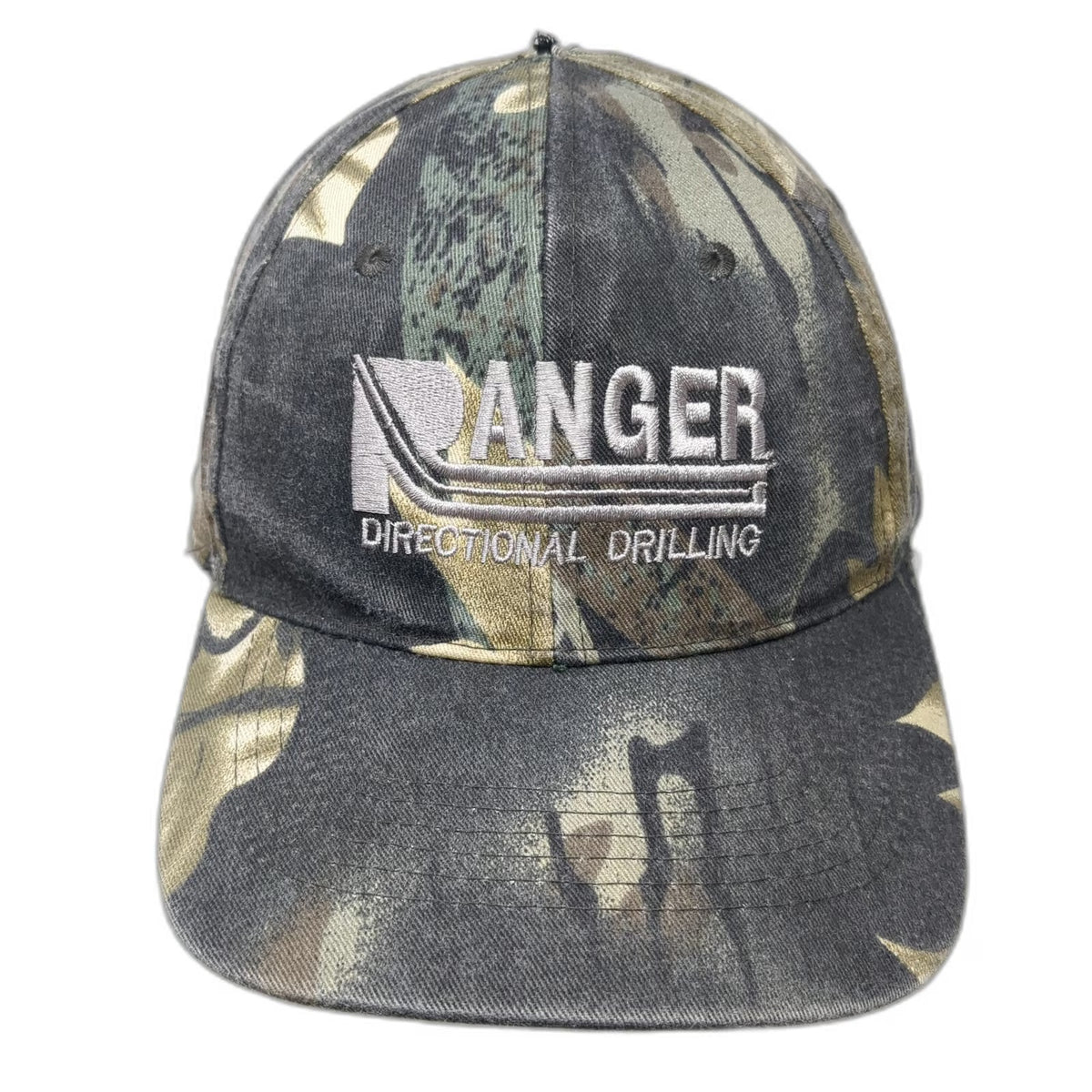 Ranger Directional Drilling Hat Baseball Cap Green Camo Leaf Pattern One Size