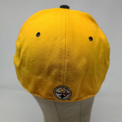 New Era NFL Team Collection Men's Fitted Hat Yellow 7 3/8 Pitttsburgh Steelers