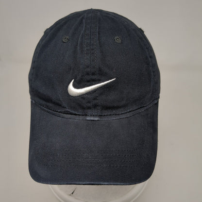 Nike Strapback Hat Blue 4-7 Adjustable Embroidered Swoosh 6 Panel