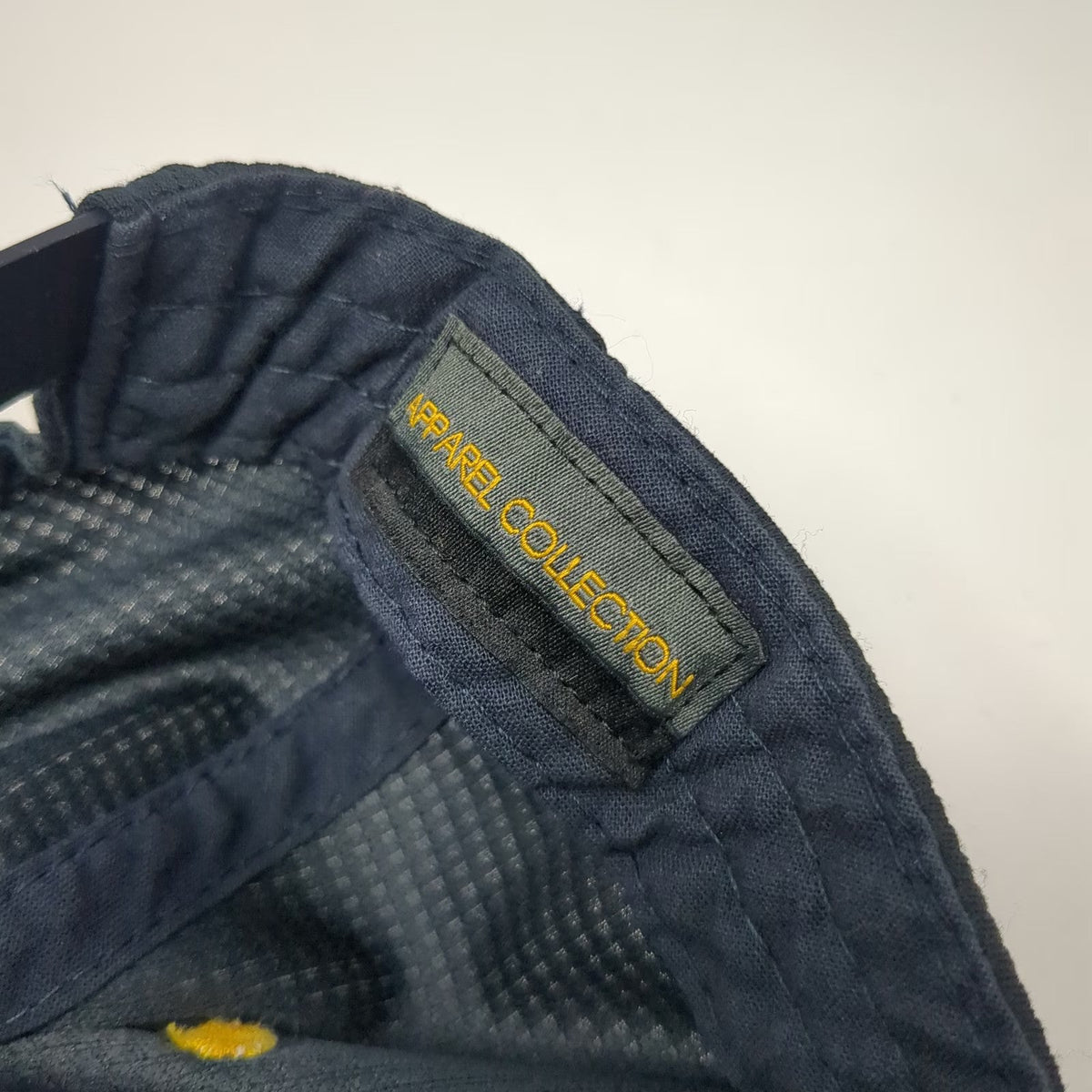 Apparel Collection Snapback Blue Hat One Size McDonalds Logo Side Patch Yellow