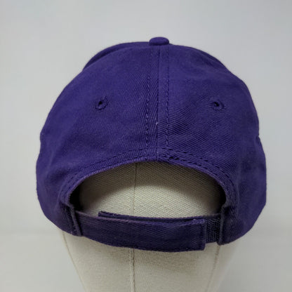 Otto Men's Strapback Hat Purple Size OSFM Embroidered R Bird Logo