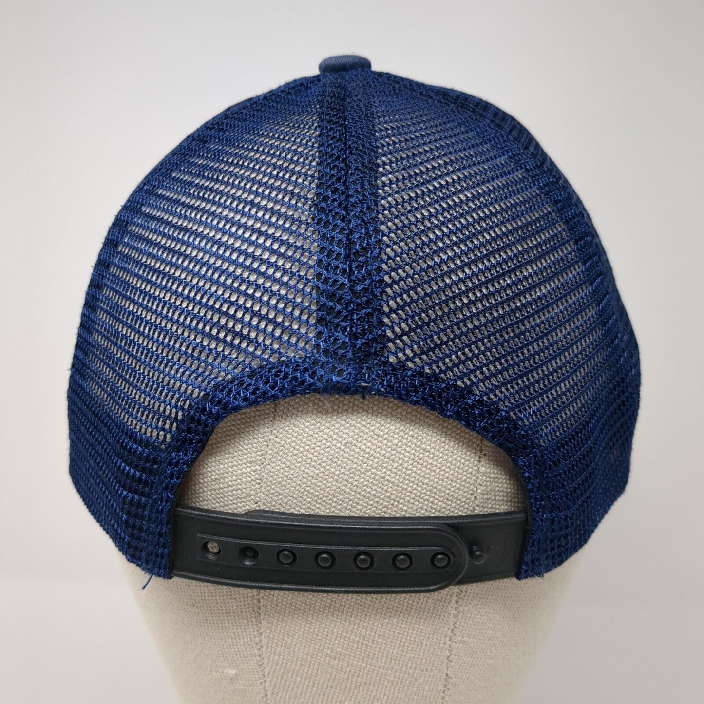 Dasteur Street Brewing Co Saigon Snapback Trucker Hat Blue OS Adjustable Mesh