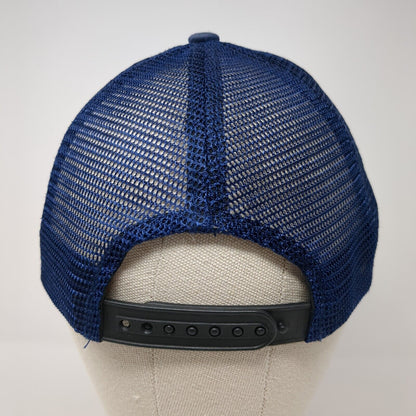 Dasteur Street Brewing Co Saigon Snapback Trucker Hat Blue OS Adjustable Mesh