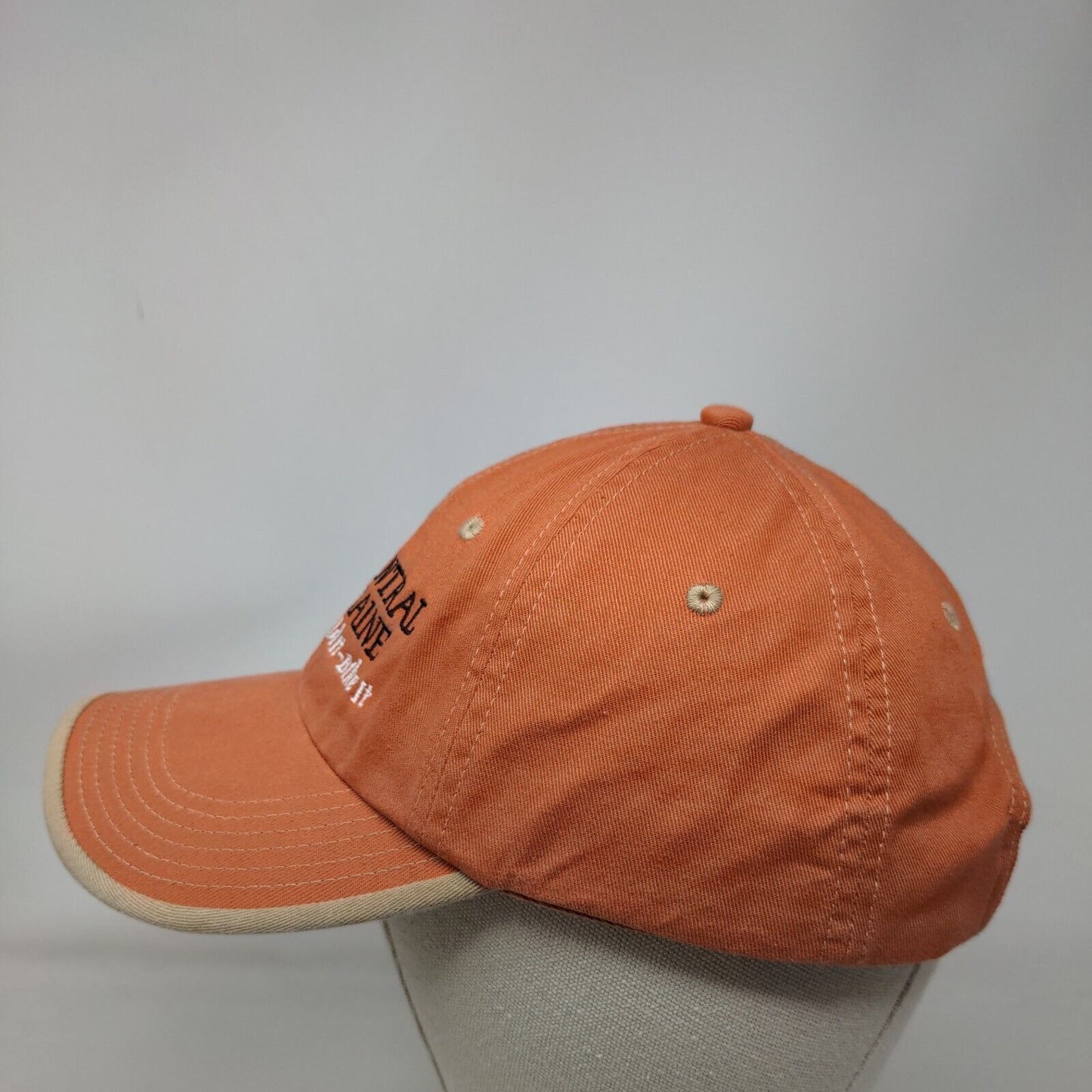 NEMBA Central Maine Build It-Bike It Strapback Hat Orange OS Port Authority
