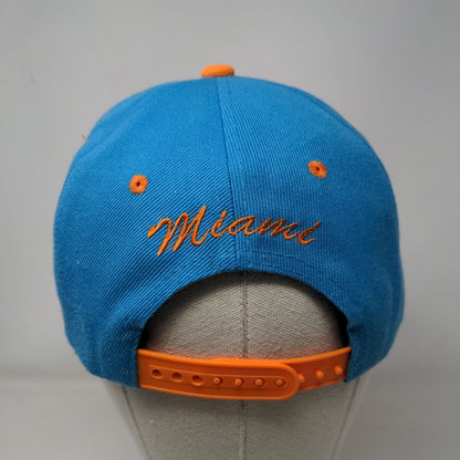 Miami Snapback Hat Multi One Size Embroidered Colorblock 6 Panel Icon