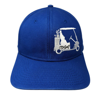 Idaho Golf Cart Snapback Hat Blue One Size Adjustable Embroidered Otto