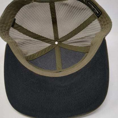 Richardson Trucker Hat Black Brown Camo Moto One Motorsports One Size Snapback