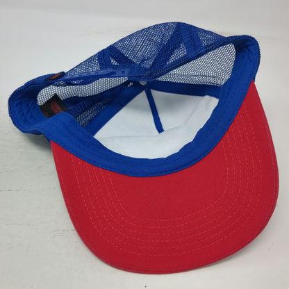 Loungefly Trucker Hat White Blue Red One Size Stranger Things Snapback Mesh