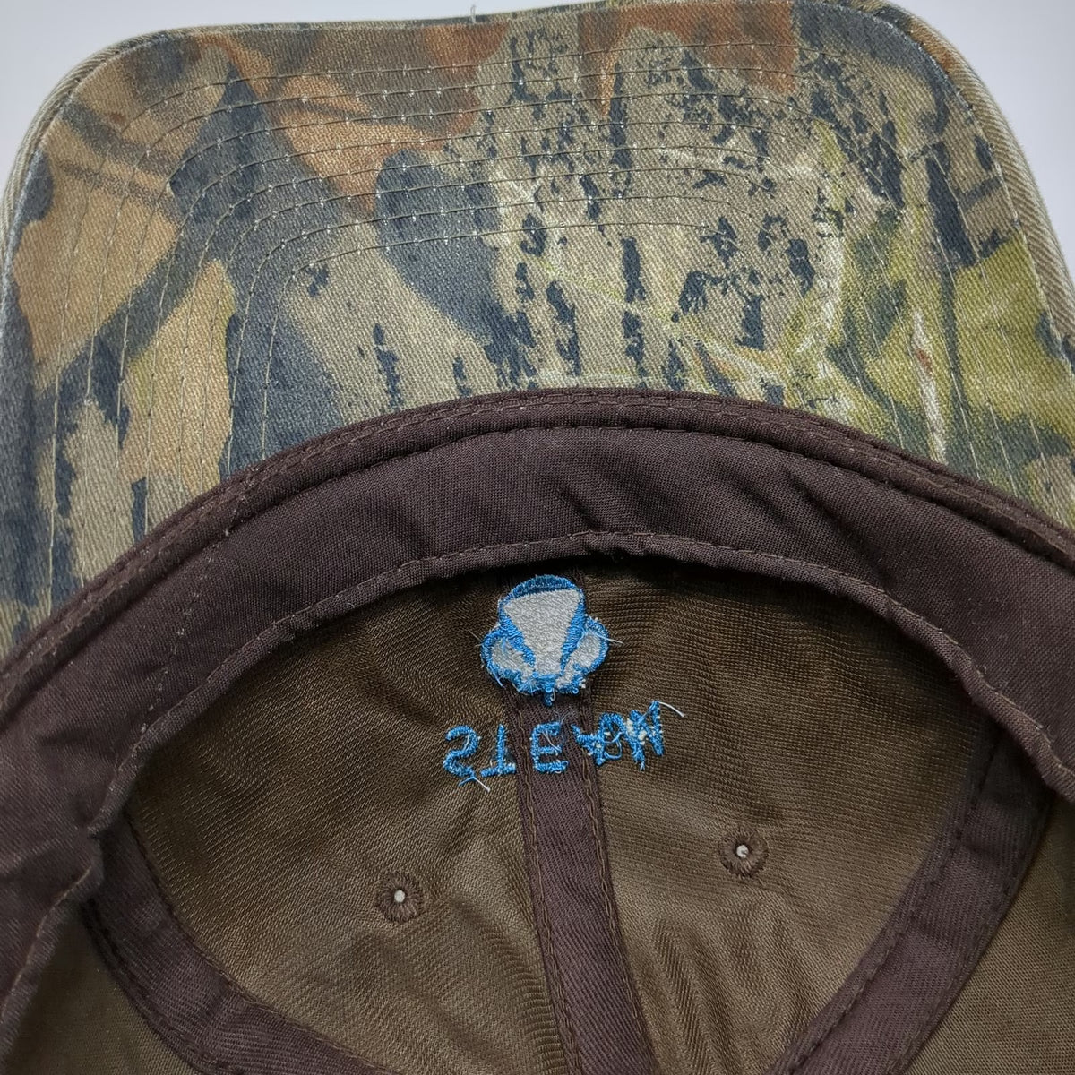 Port Authority Baseball Cap Brown Camo One Size Steam Engineering Hat