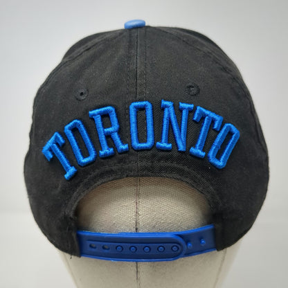 New Era Toronto Blue Jays MLB Snapback Black Blue Hat One Size Embroidered Logo