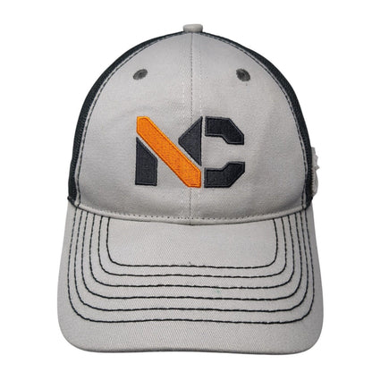 Ness Campbell Crane Rigging Strapback Trucker Hat Gray OS Mesh Back Towsleys