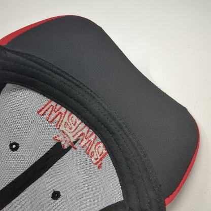 Wawa Baseball Cap Black One Size Polyester Strapback Red Goose Embroidered Hat