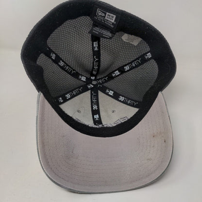 Fridays Fitted Mesh Back Hat Gray Camo L/XL Embroidered New Era 39Thirty
