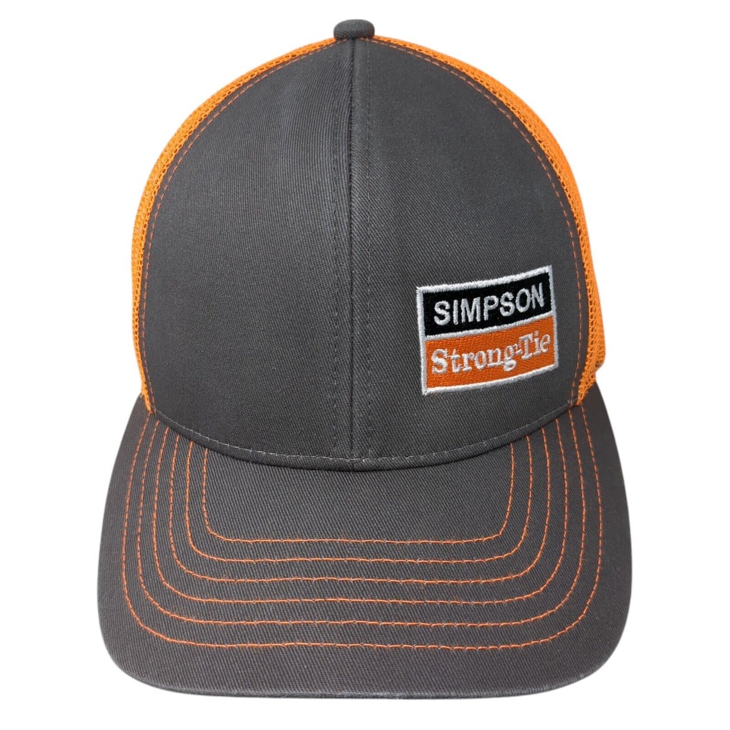 Simpson Strong-Tie Snapback Trucker Hat Multicolor OS Adjustable Outdoor Cap