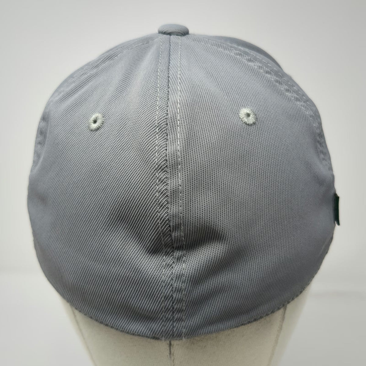 Legacy Baseball Cap Gray M Fitted Script P Embroidered Nylon Blend Stretch Hat