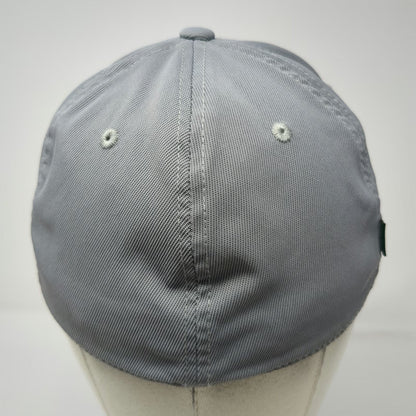 Legacy Baseball Cap Gray M Fitted Script P Embroidered Nylon Blend Stretch Hat