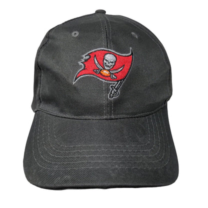 Tampa Bay Buccaneers Strapback Hat Gray Embroidered Logo Raymond James