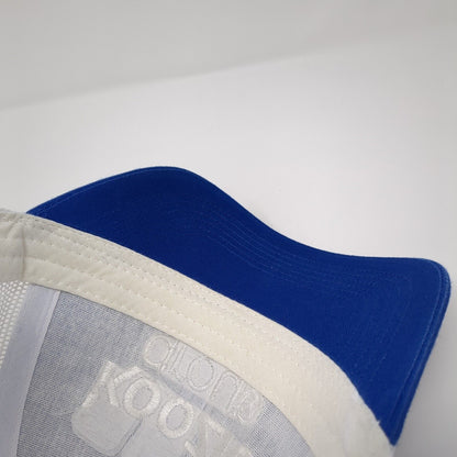 Koozie Group Snapback Trucker Hat Blue One Size Adjustable Mesh Back Cap America