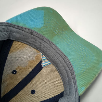 Adidas Baseball Cap Blue One Size Strapback Embroidered Logo Climalite Hat