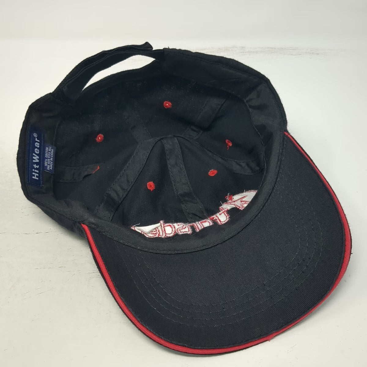 HitWear Transdev Embroidered Logo Black One Size Baseball Cap Strapback Hat