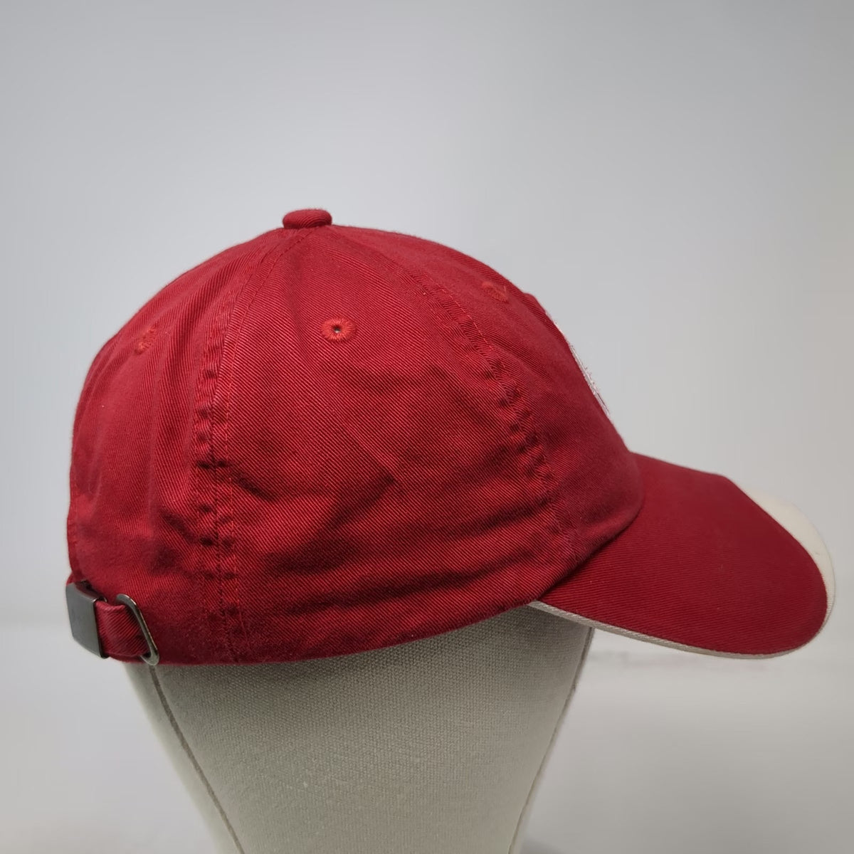 Port Authority Baseball Cap Red White One Size Boise Braves 1958 Patch Logo Hat