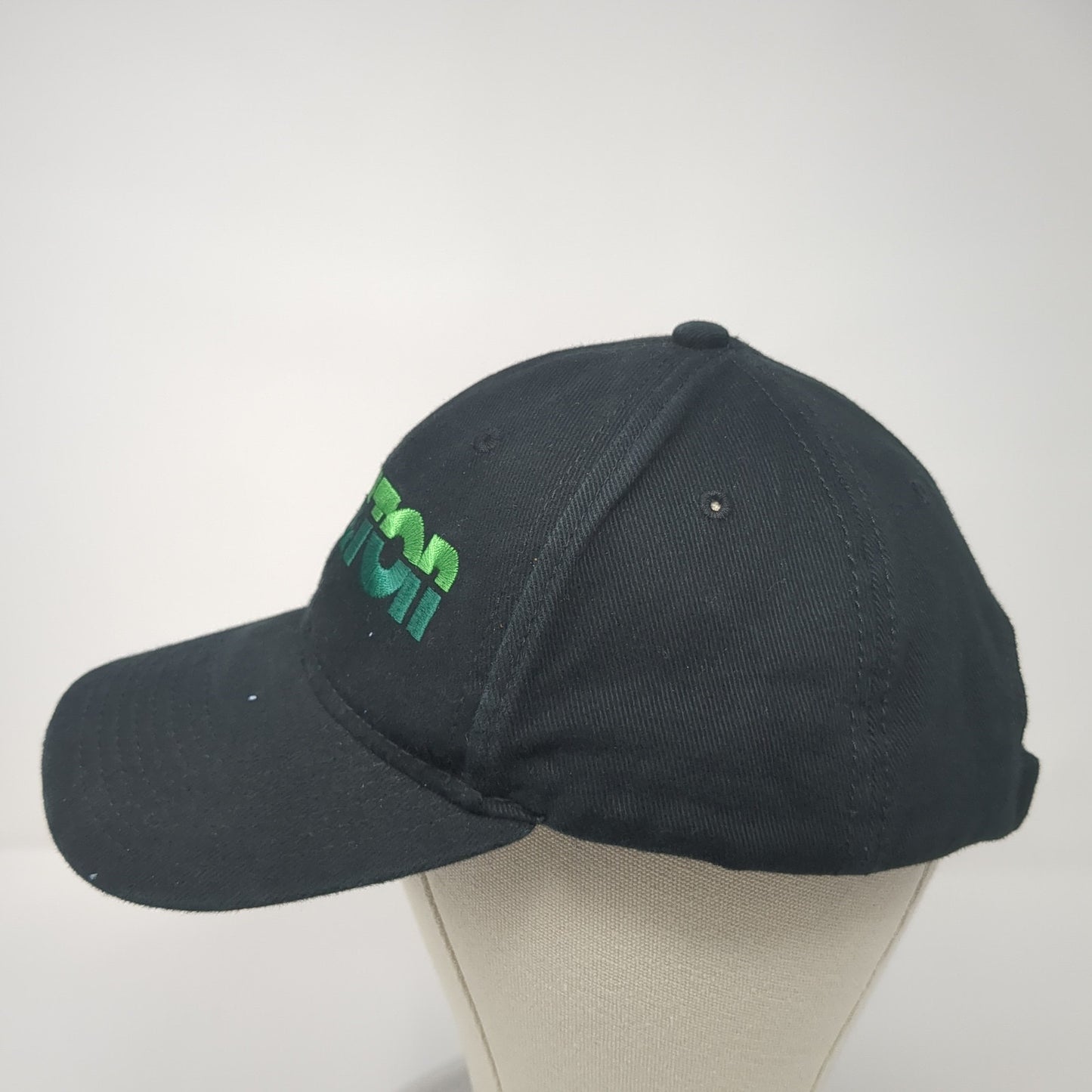 Tarlton Slideback Hat Black One Size Adjustable Embroidered Cap America