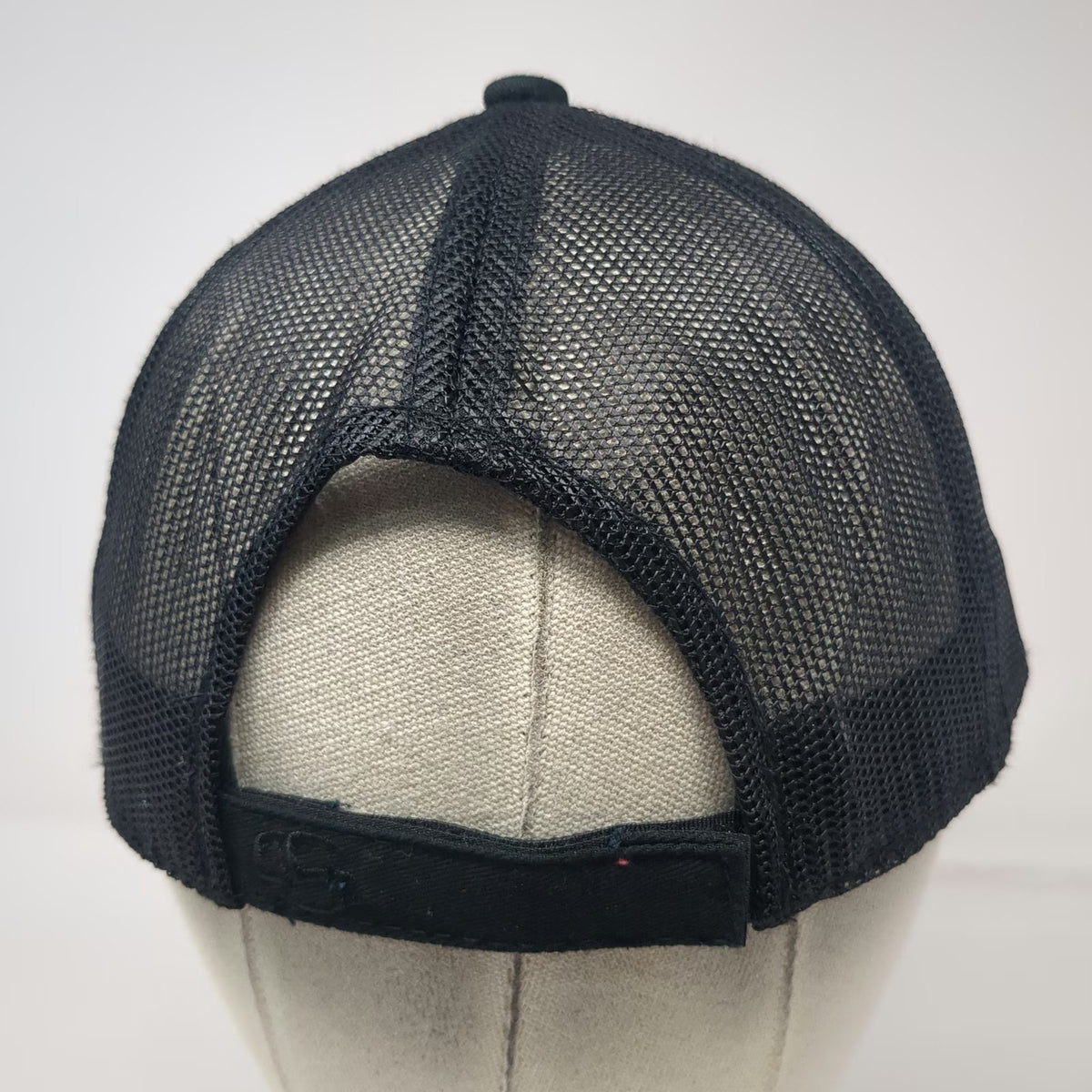 Outdoor Cap Baseball Cap Black One Size Solid Frame Orange Mesh Strapback Hat