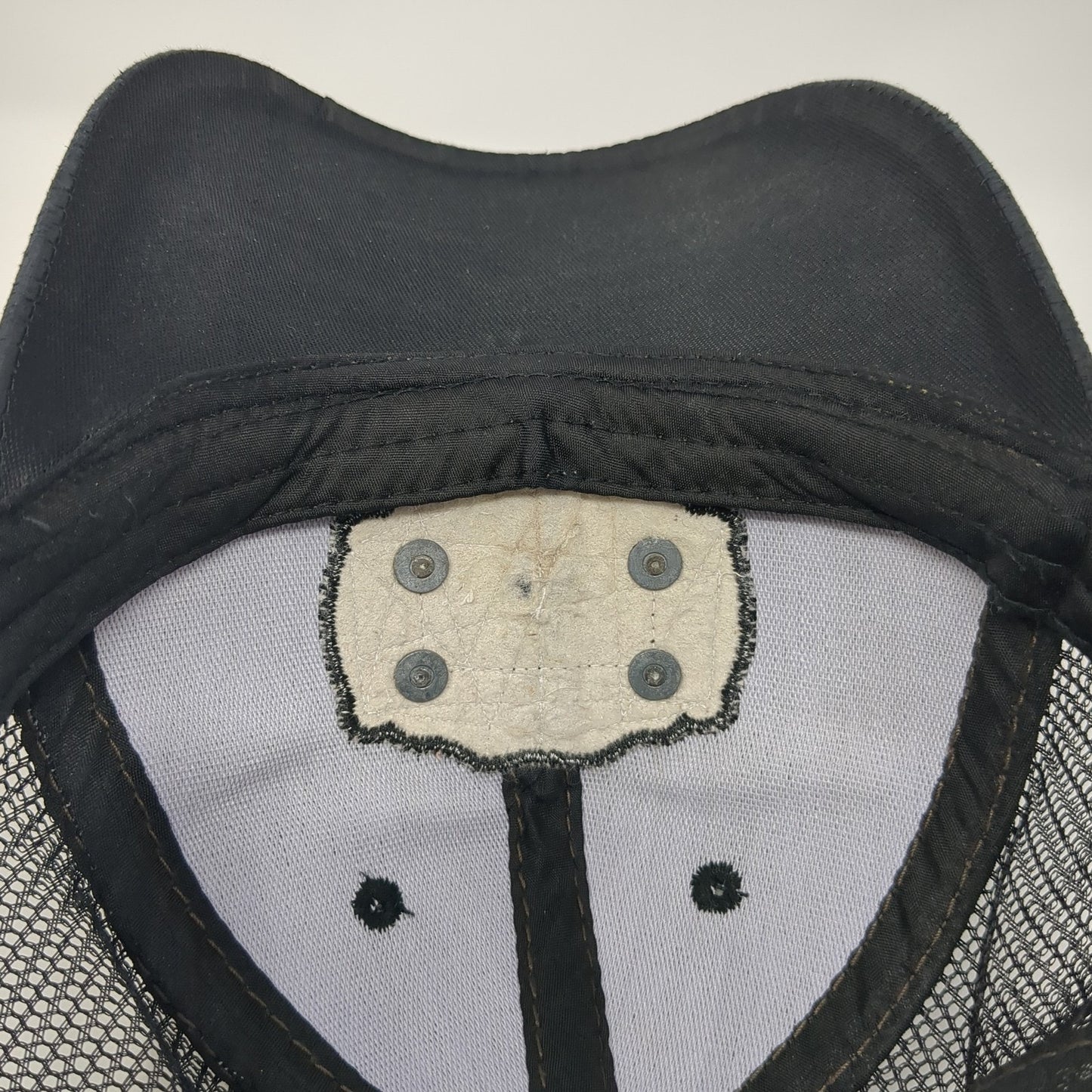 San Antonio Snapback Trucker Hat Black One Size Adjustable Mesh Back Pit Bull