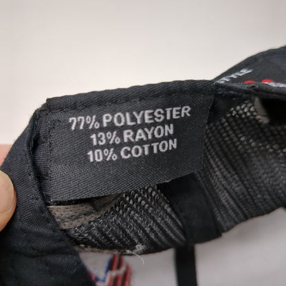 Idaho Proud USA Flag Snapback Trucker Hat Black OSFA Patriotic Pacific Headwear