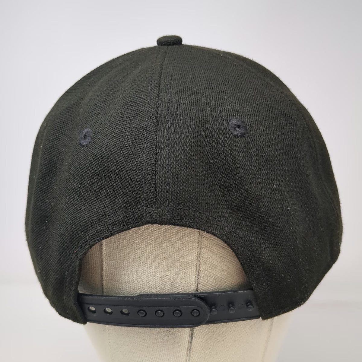 New Era 9FIFTY Snapback Black One Size Hat LA Dodgers MLB Flat Brim Undervisor