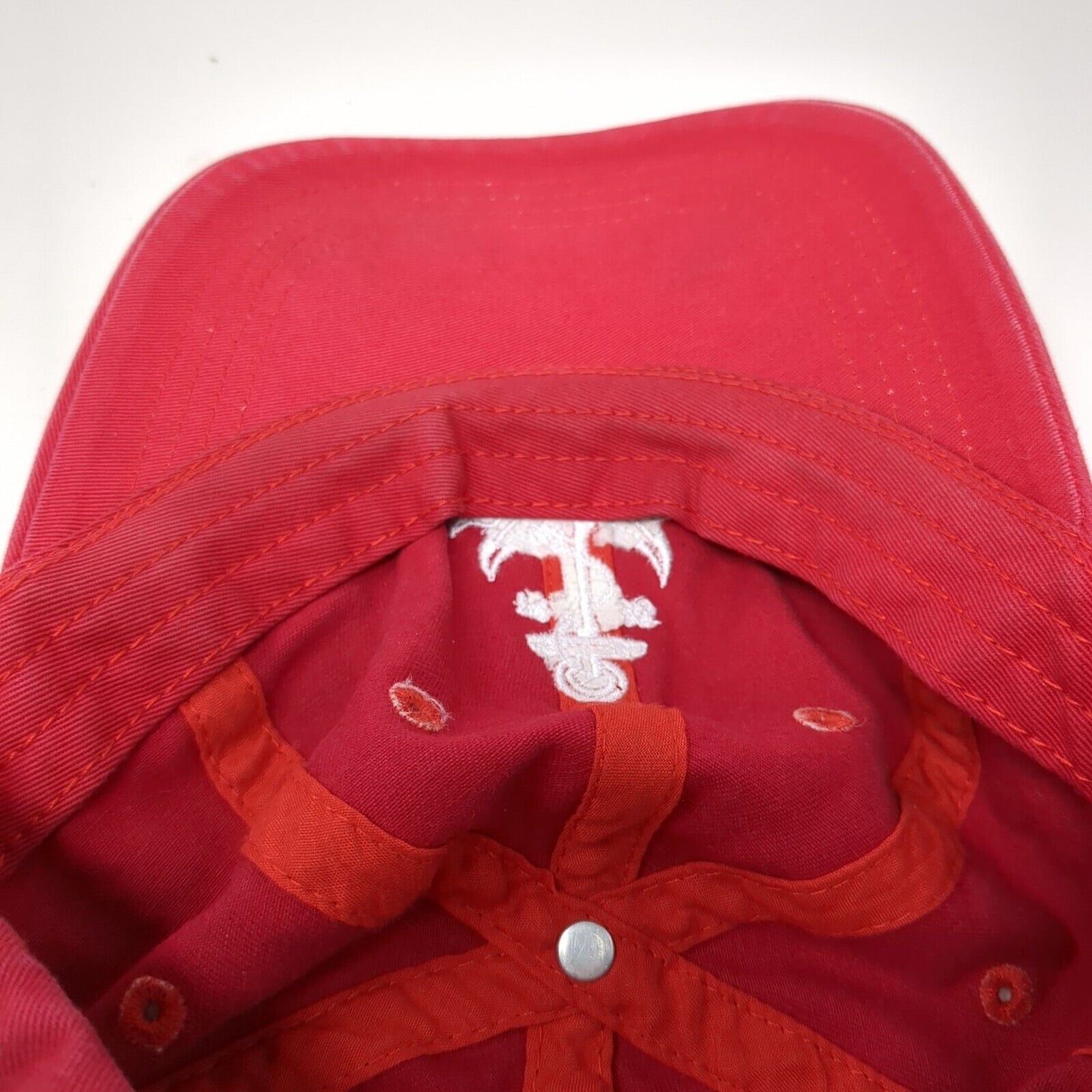Roche Harbor Slideback Hat Red One Size San Juan Island Gear For Sports