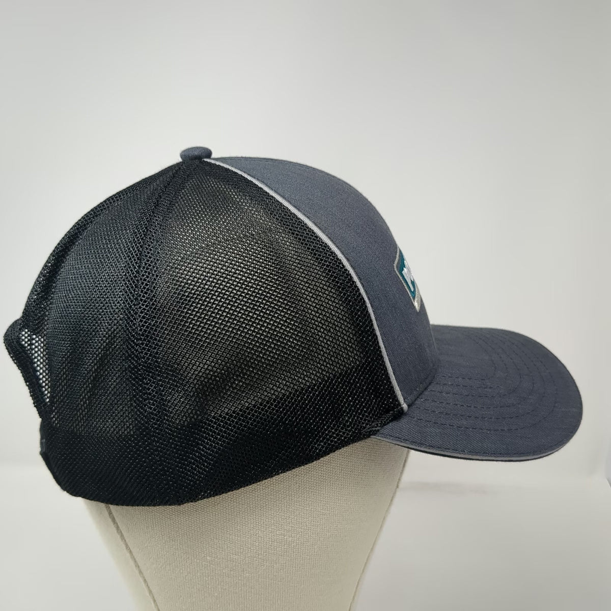 Polyglass Mapei Roofing Logo Gray Baseball Cap One Size Mesh Back Strapback Hat