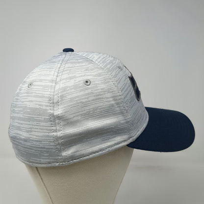 New Era Seattle Seahawks Gray Blue Baseball Cap L NFL 39THIRTY Stretch Fit Hat