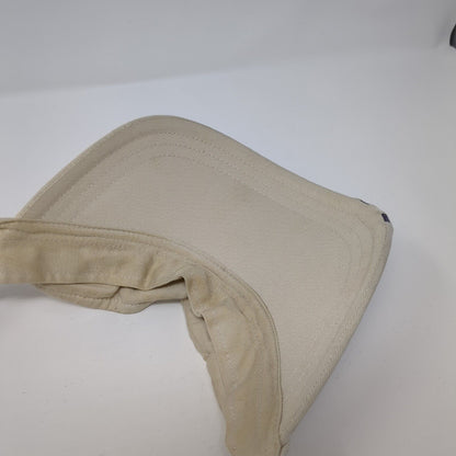 Old Navy N94 Strapback Sun Visor Hat Tan One Size Solid Adjustable