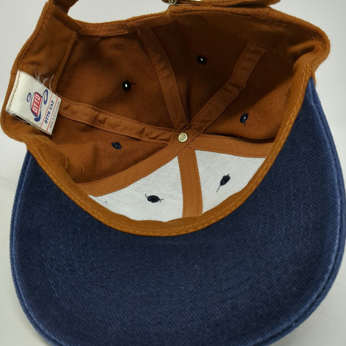 OTTO Hawaii Helicopters Baseball Cap Brown Blue One Size Slideback Cotton Hat