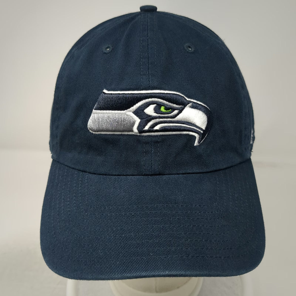 Seattle Seahawks NFL 47 Brand Cap Blue One Size Embroidered Strapback Curved Hat
