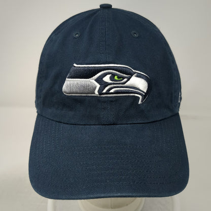 Seattle Seahawks NFL 47 Brand Cap Blue One Size Embroidered Strapback Curved Hat