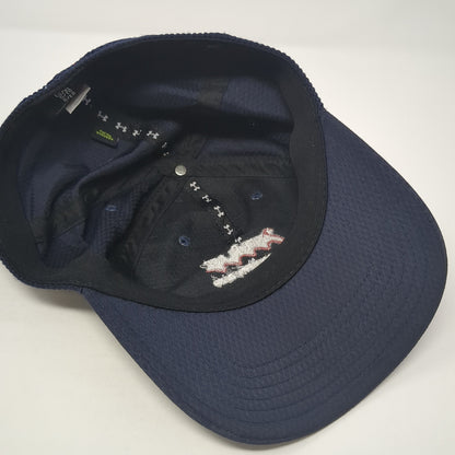 River Place Country Club Fitted Baseball Cap Blue XL Embroidered Under Armour