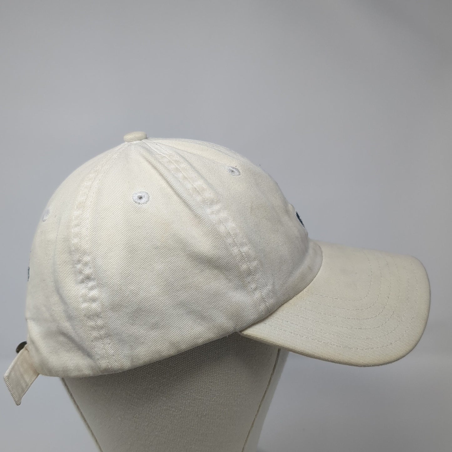 Whale Logo Slideback Hat White One Size Adjustable Vineyard Vines