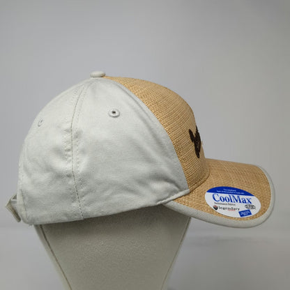 Legendary Headwear Baseball Cap Brown One Size Jerome Cheese Straw CoolMax Hat