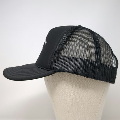 Otto Trucker Hat Black One Size pFriem Family Brewers Hood River Oregon Mesh Hat
